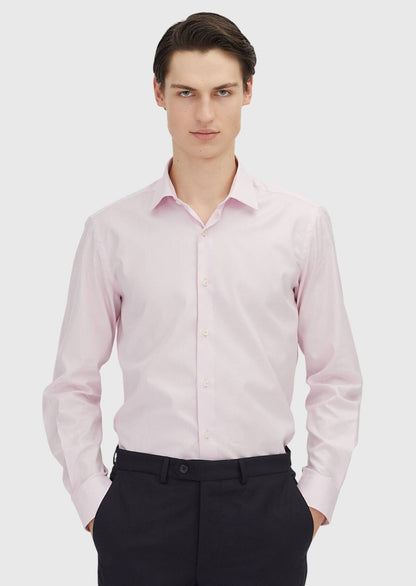 Rosa Regular Fit Baumwollhemd 100%