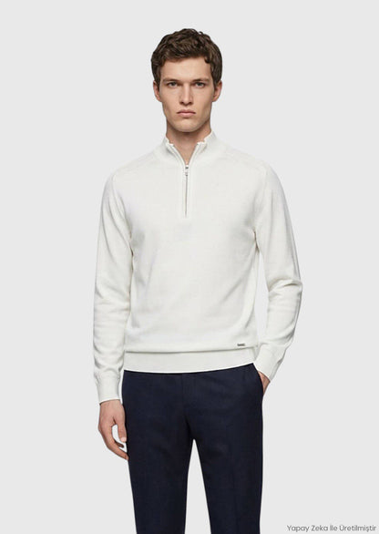 Ecru Strickpullover