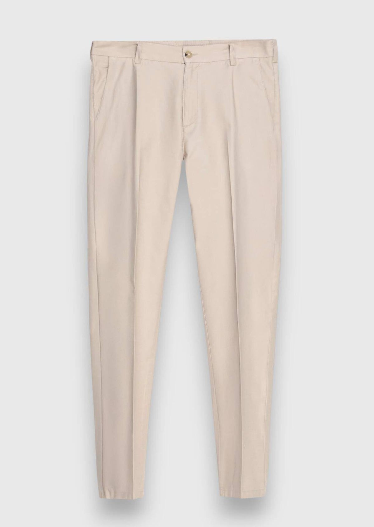 Beige Jogginghose aus Baumwollmix