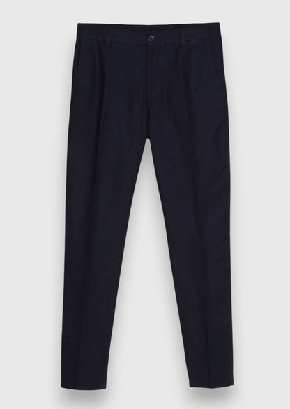 Marineblaue Velours Jogginghose aus Baumwolle