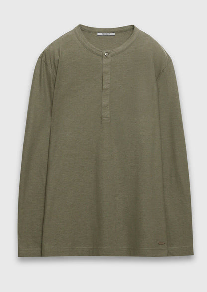 Khaki Unifarben 100% Baumwoll T-Shirt
