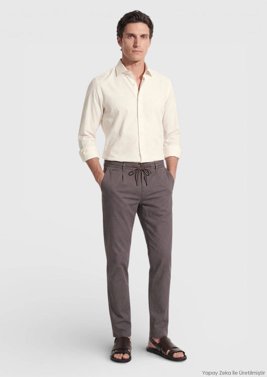 Damson Farbige Velours Jogginghose