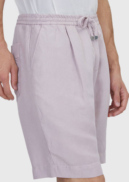 Rosa Velours Jogging Bermuda Casual