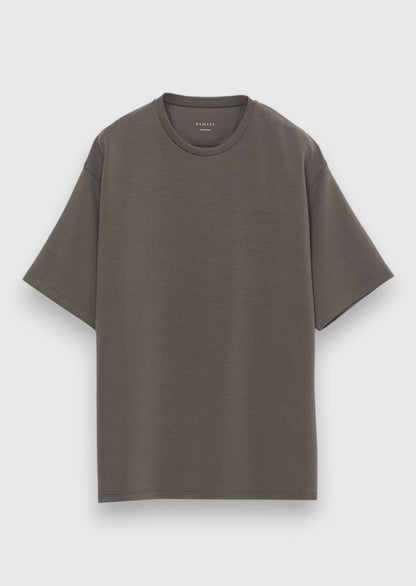 Einfarbiges Sweatshirt in Pflaumenfarbe