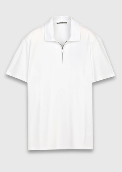 Weißes schlichtes T-Shirt