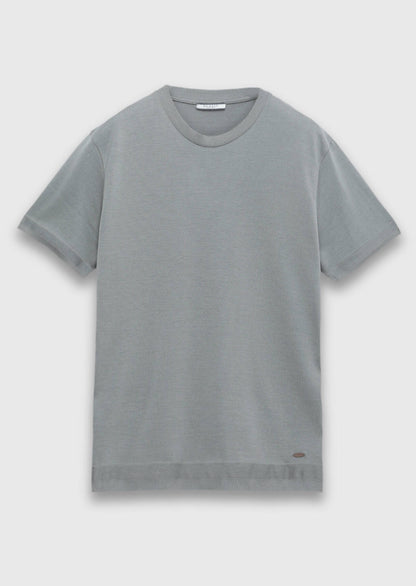 Edel Unifarben 100% Baumwoll T-Shirt