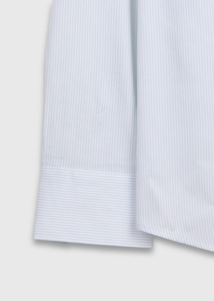 Grau Gestreiftes Regular Fit edel