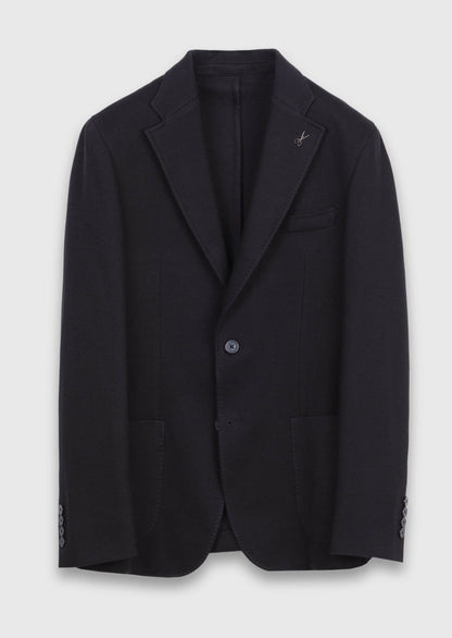 Schwarze Slim Fit Baumwolljacke