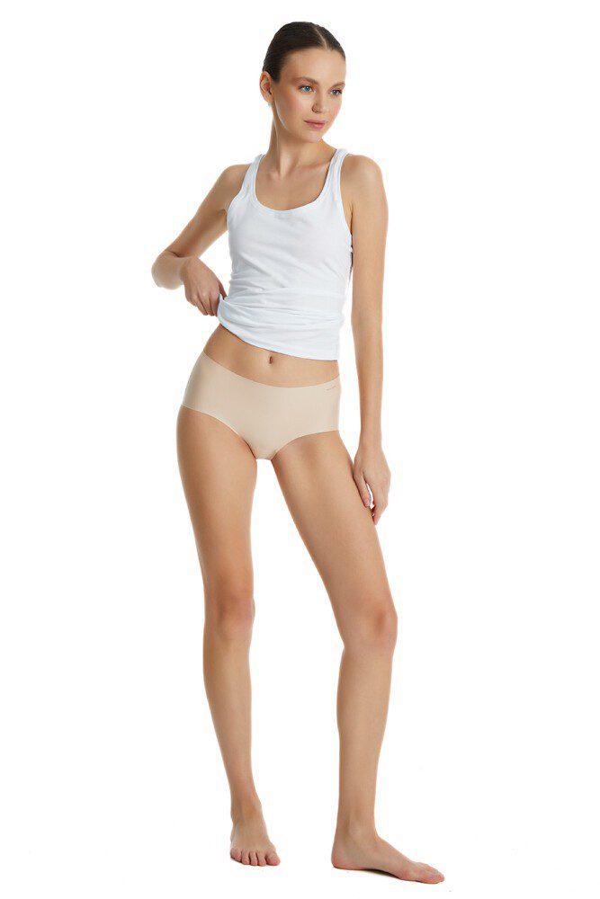 Nahtlose Damenunterwäsche 1651 - Beige