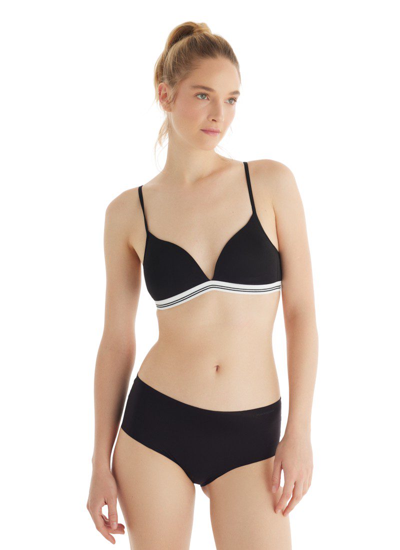 Damen Nahtlose Panties 1651 - Schwarz