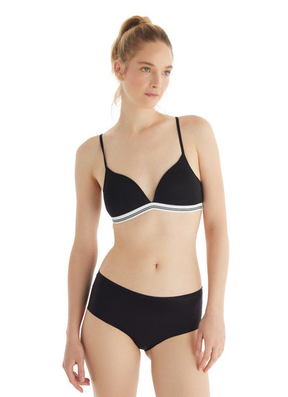 Damen Nahtlose Panties 1651 - Schwarz