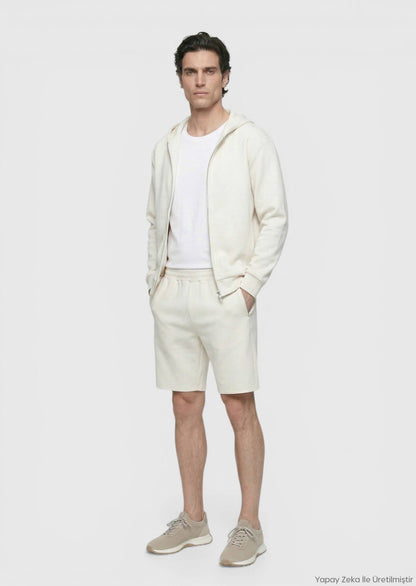 Stein Strick Regular Fit Casual Bermuda