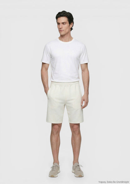Stein Strick Regular Fit Casual Bermuda