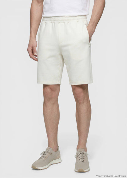 Stein Strick Regular Fit Casual Bermuda