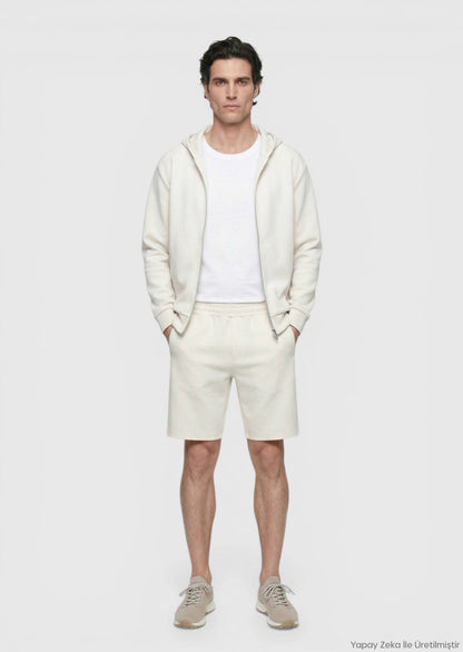 Stein Strick Regular Fit Casual Bermuda