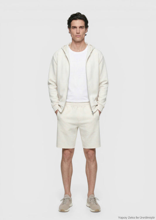 Stein Strick Regular Fit Casual Bermuda