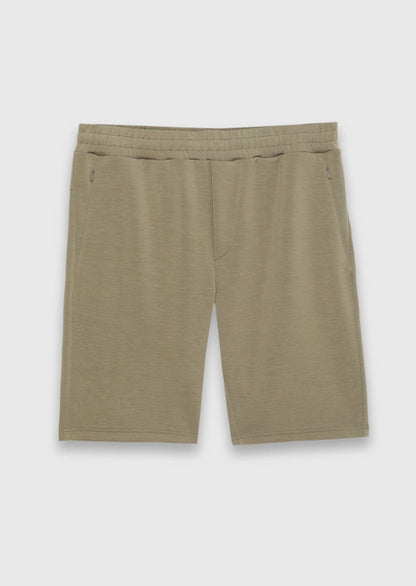 Khaki Strick Bermuda Regular Fit