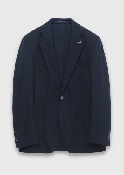Marineblaues Hemd Schulter Slim Fit 100% Baumwolle