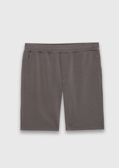 Damson Farbige Strick Bermuda Regular Fit