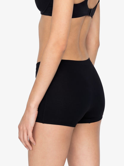 Nahtlose Damen Boxershorts 1653 - Schwarz
