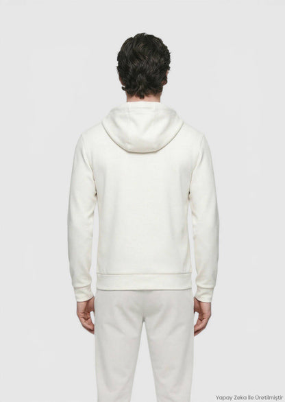 Stein Kapuzen Sweatshirt schlicht