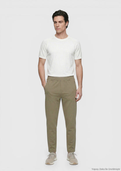 Khaki Sweat-Hose