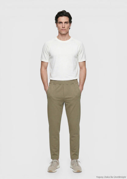 Khaki Sweat-Hose