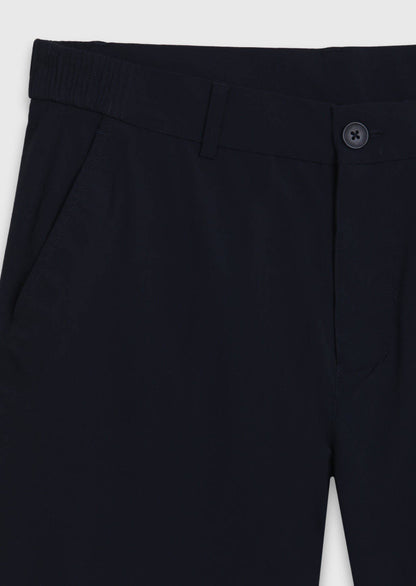 Marineblaue Web-Jogginghose für Freizeit