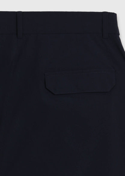 Marineblaue Web-Jogginghose für Freizeit
