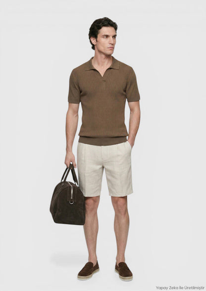 Khaki Strickmode