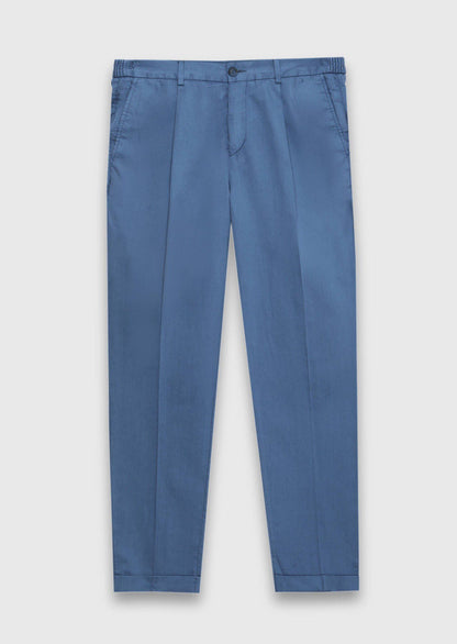 Helle Blaue Velours Jogginghose Casual