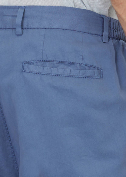 Helle Blaue Velours Jogginghose Casual
