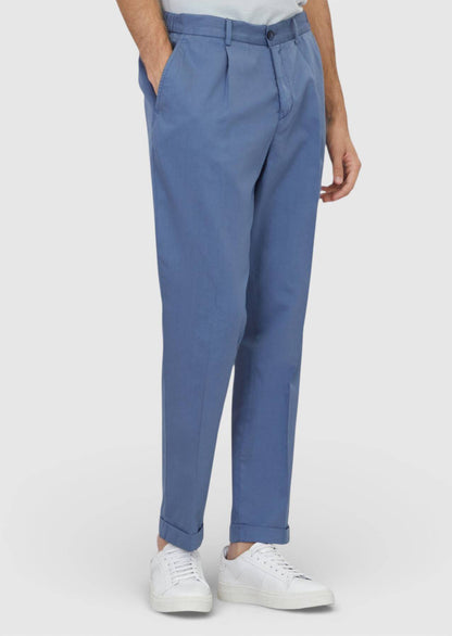 Helle Blaue Velours Jogginghose Casual