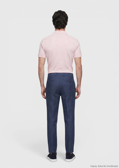 Rosa Unifarben 100% Baumwoll T-Shirt