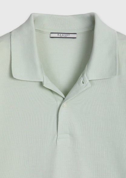 Hellgrünes schlichtes 100% Baumwoll-T-Shirt