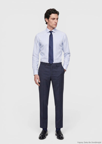 Indigo Webung Regular Fit Wollhose