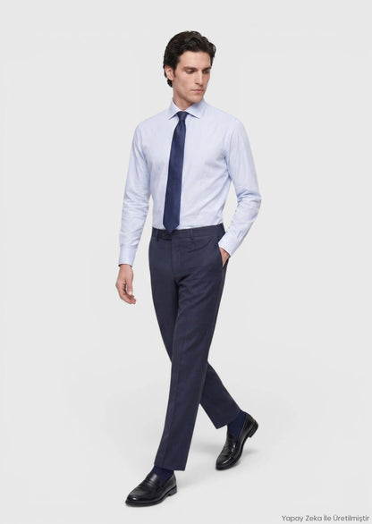 Indigo Webung Regular Fit Wollhose
