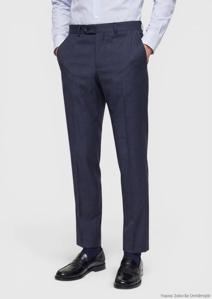 Indigo Webung Regular Fit Wollhose