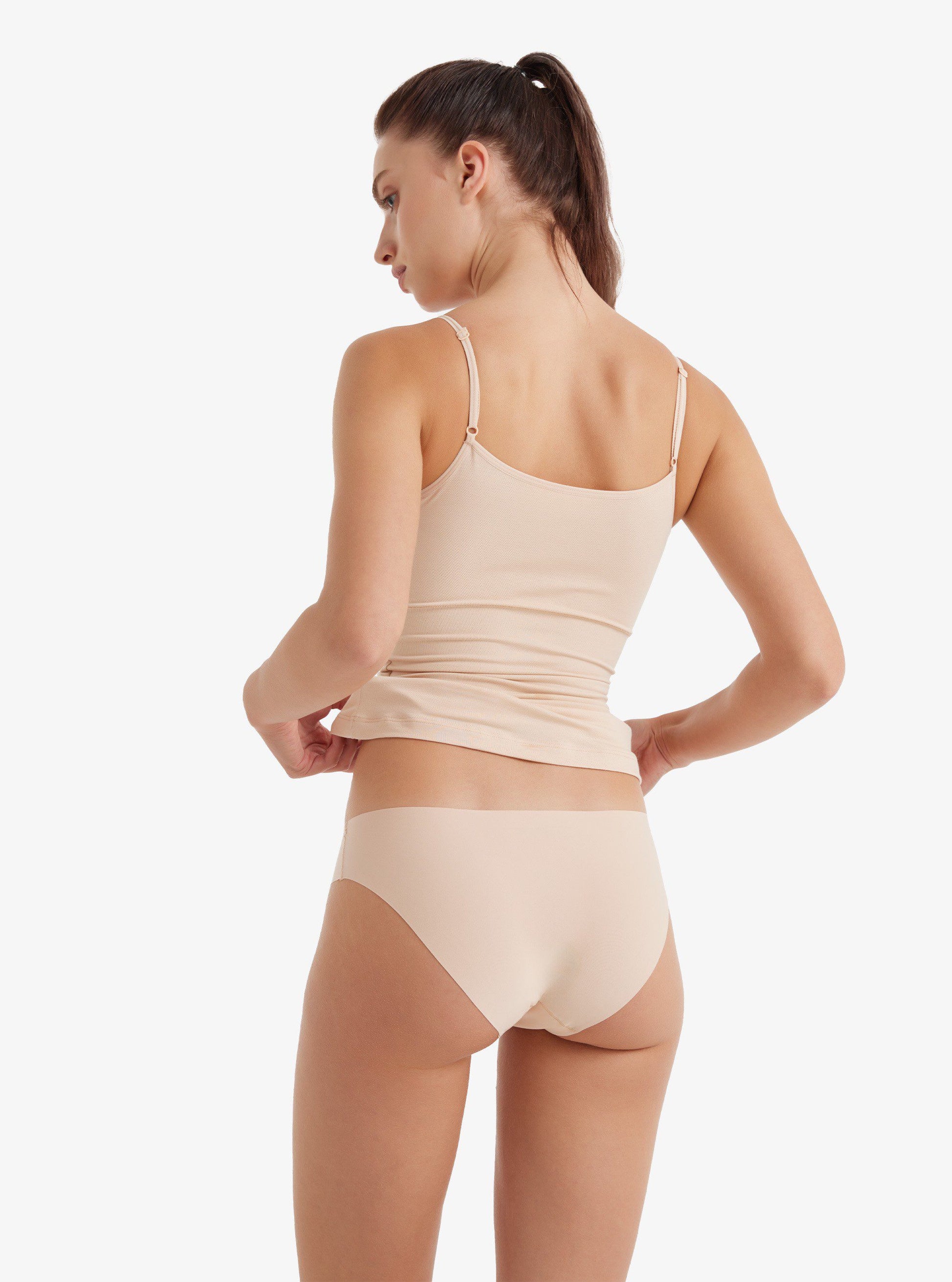 Damen Nahtlose Unterwäsche 1655 - Beige