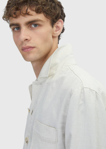 Beiges Overshirt