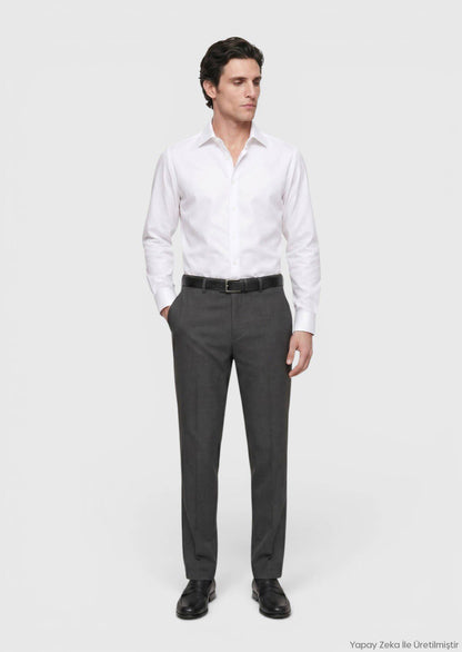 Edel Velours Regular Fit Wollhose
