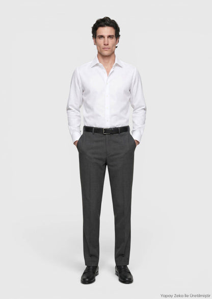 Edel Velours Regular Fit Wollhose