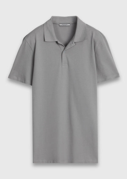 Graues schlichtes 100% Baumwoll-T-Shirt