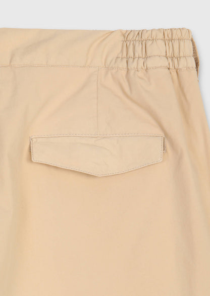 Beige Jogginghose aus Baumwollmix