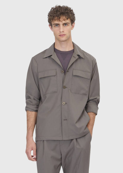 Edel Shirtjacke aus Velours