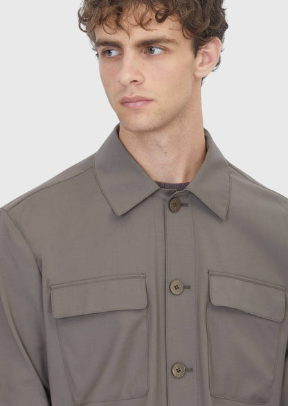 Edel Shirtjacke aus Velours