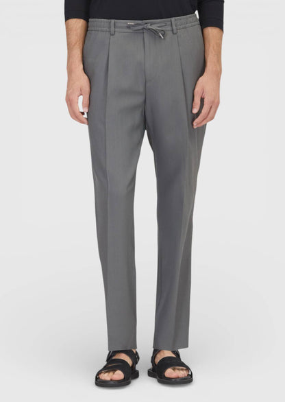 Dunkelgraue Web-Jogginghose Casual