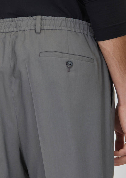 Dunkelgraue Web-Jogginghose Casual