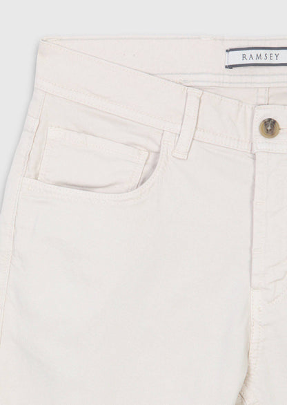 Stein Weben Slim Fit Casual Baumwollhose