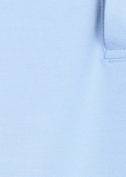 Mittleres Blaues Unifarben T-Shirt